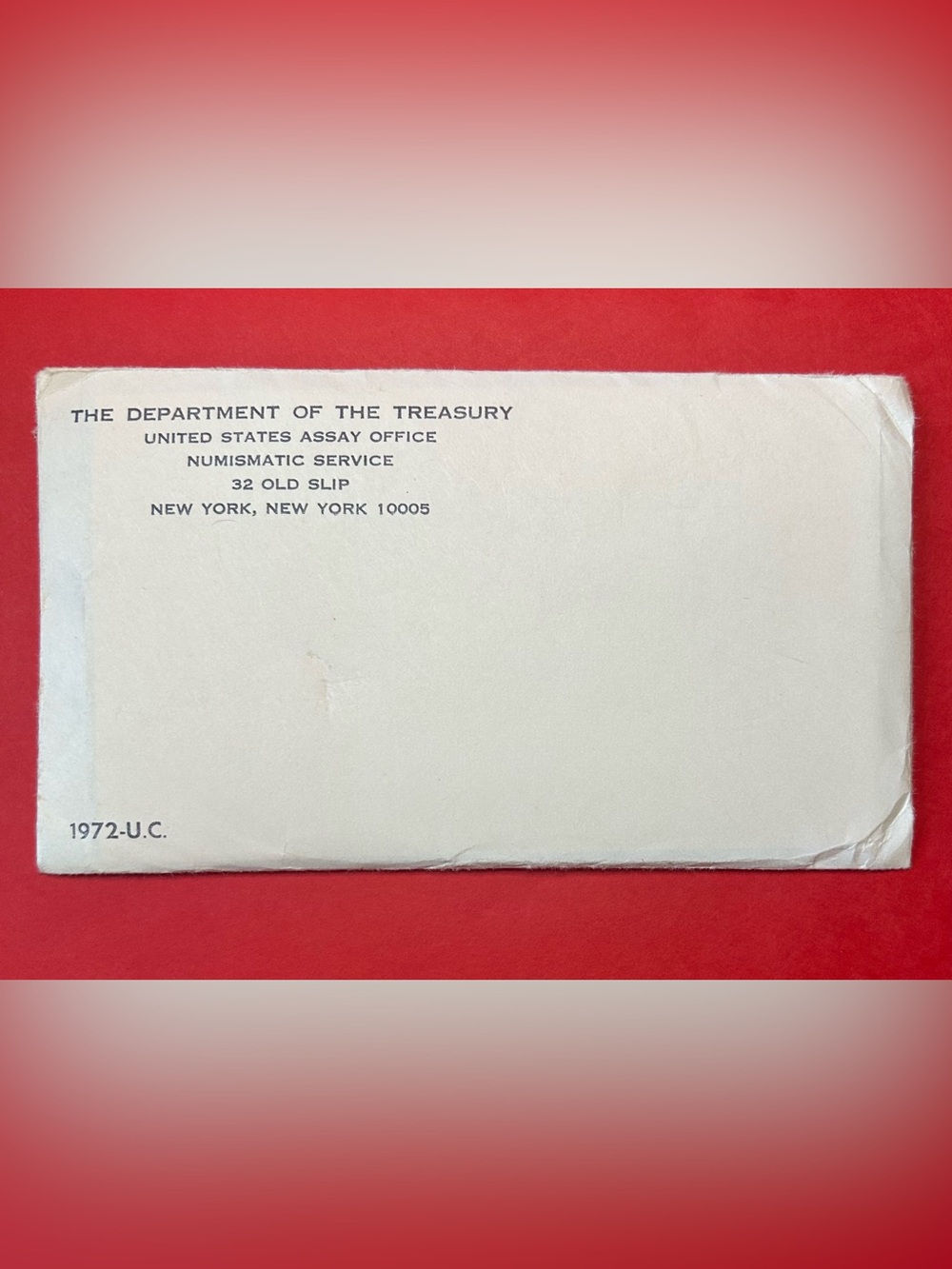 1972 US Mint Uncirculated Clad Coin Set with OGP.